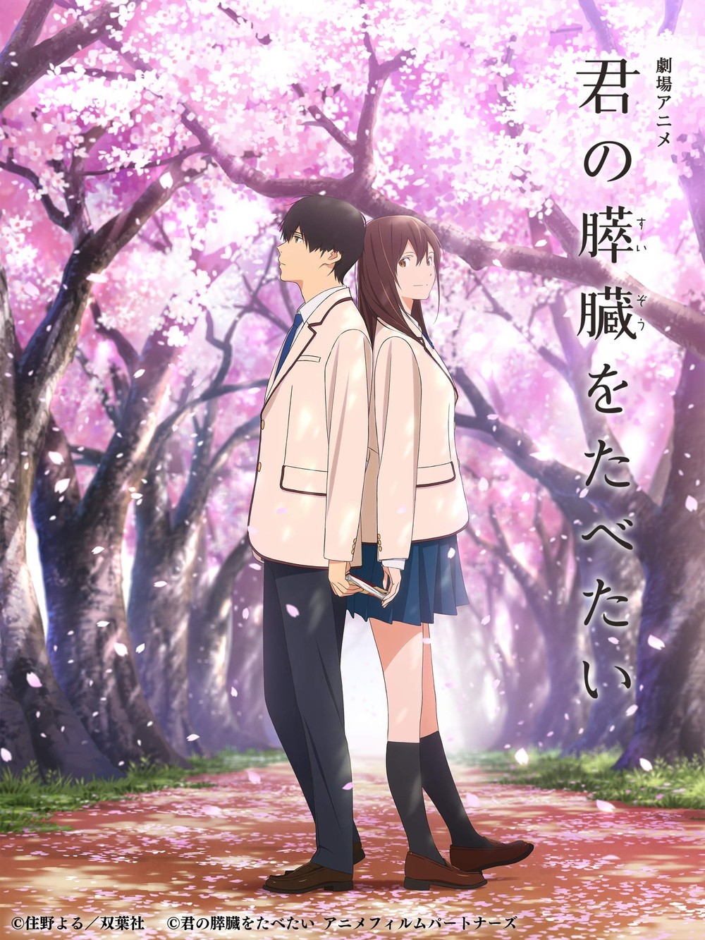 [U3-Web] 我想吃掉你的胰臟 / 劇場アニメ「君の膵臓をたべたい」 / Kimi no Suizou wo Tabetai [MOVIE][WebRip HEVC-10bit(yuv420p10) AAC][MKV]插图icecomic动漫