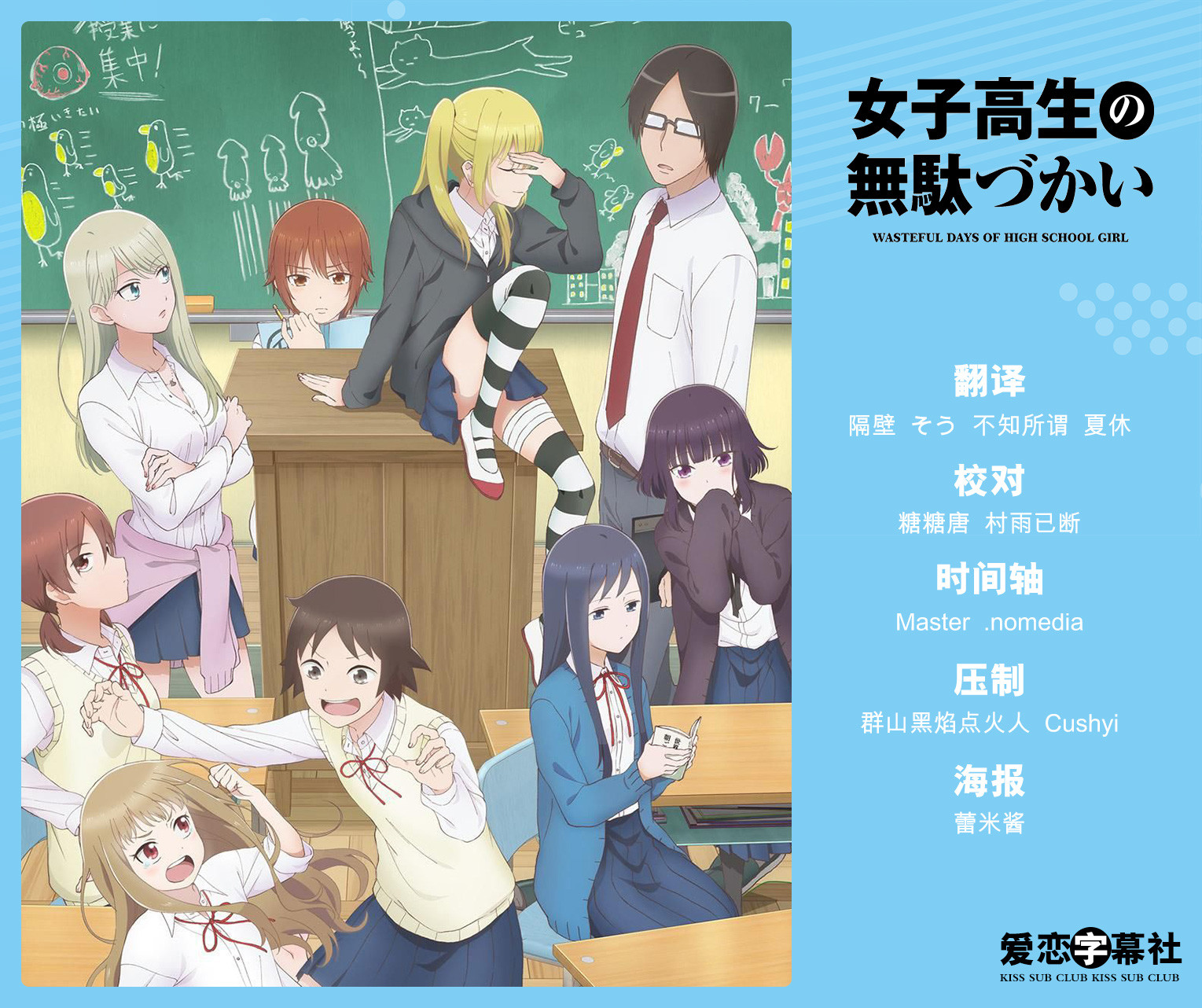 [愛戀&漫貓字幕組][女高中生的無所事事][Joshikousei no Mudazukai][05][BIG5][1080P][AVC]插图icecomic动漫
