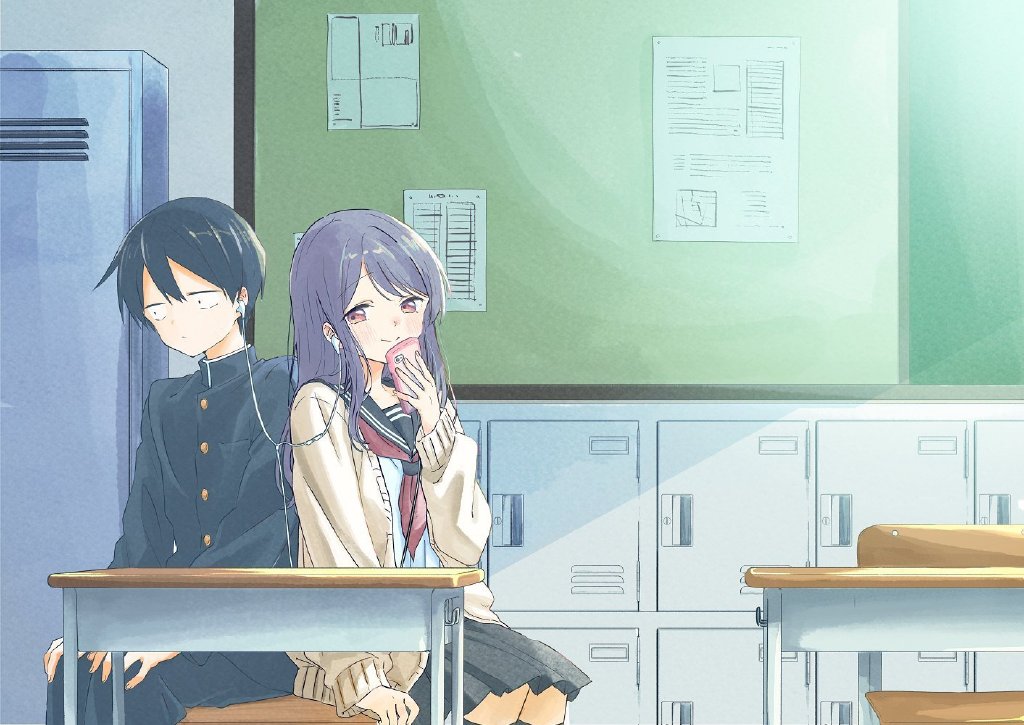 1月新番《久保同学不放过我》新视觉图公开插图icecomic动漫1