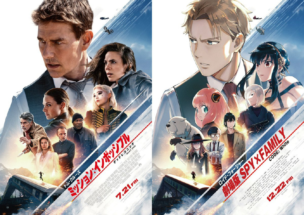 剧场版《间谍过家家》×电影《碟中谍7》联动影像与视觉图公开插图icecomic动漫
