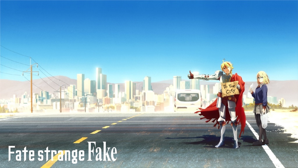 小说《Fate/strange Fake》TV动画化，先导视觉图与PV公开。插图icecomic动漫-云之彼端,约定的地方(´･ᴗ･`)3